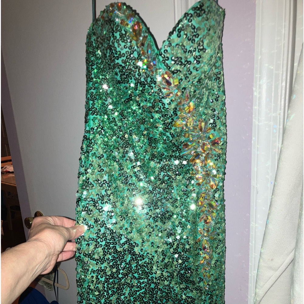 Sequin gown